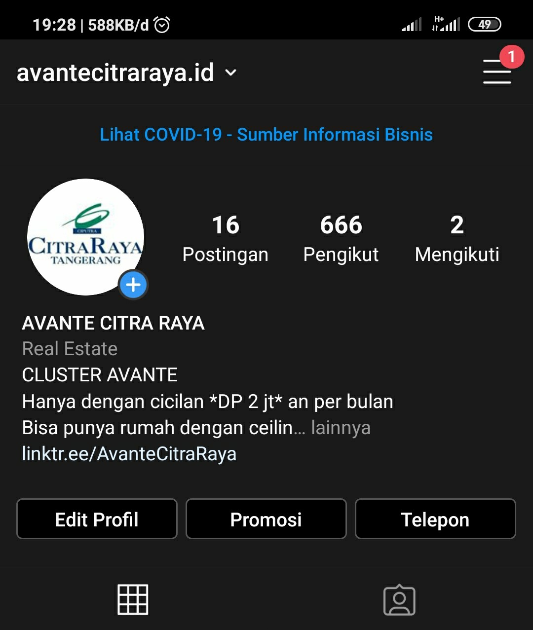 20 - 25 Ribu Followers Instagram Indo Aktif