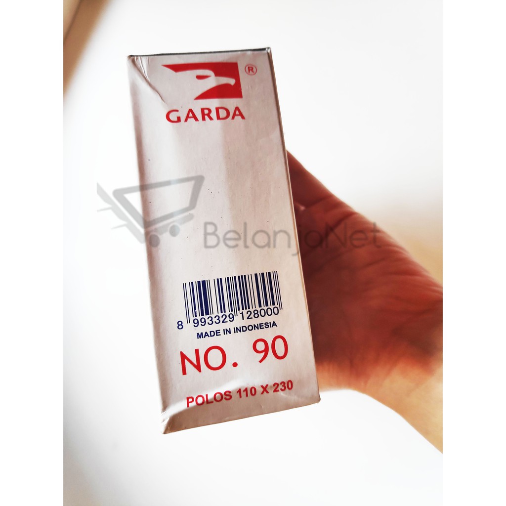 Amplop Surat Putih Garda Panjang 90 Polos [1 PAK]