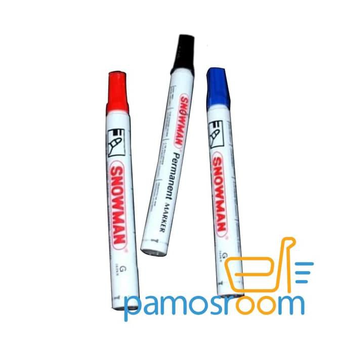 

Baru Spidol Snowman Permanen - Biru Segera Dapatkan