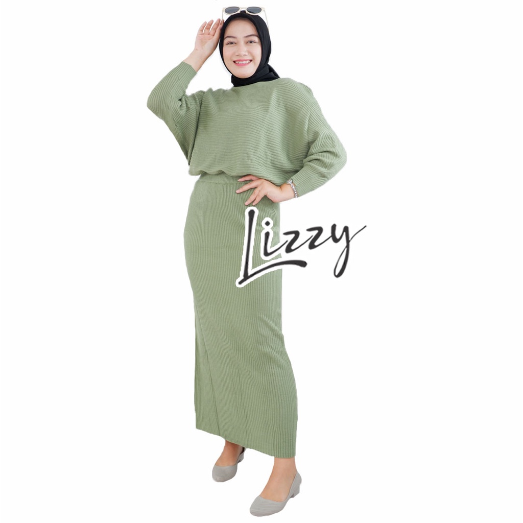 Lizzy - ONE SET RAJUT RAYA PREMIUM