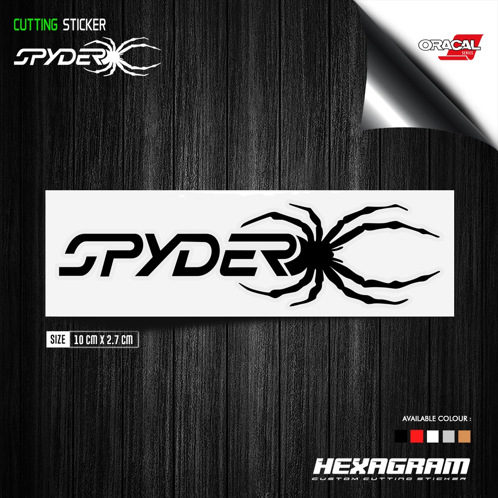 Stiker Cutting Spyder | Cutting Sticker Spyder