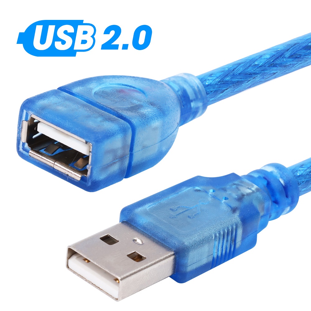 Kabel Extension USB 2.0 Male Ke Female Kecepatan Tinggi Untuk PC / Keyboard / Mouse / Controller Game