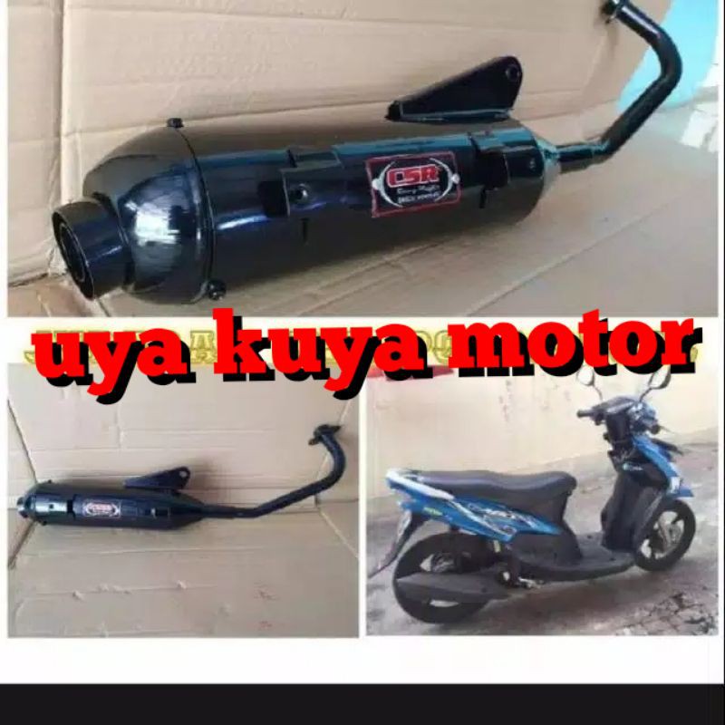 knalpot racing bobokan mio smile 2010