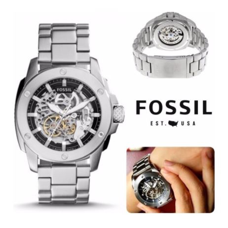 F0SSlL - Jam Tangan Automatic Pria / Jam Tangan Pria Otomatis Tanpa Baterai Free Box Kaleng