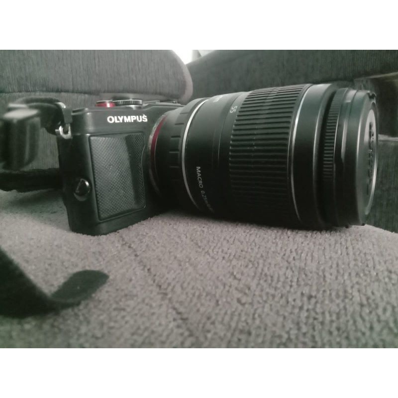 kamera Olympus + tele