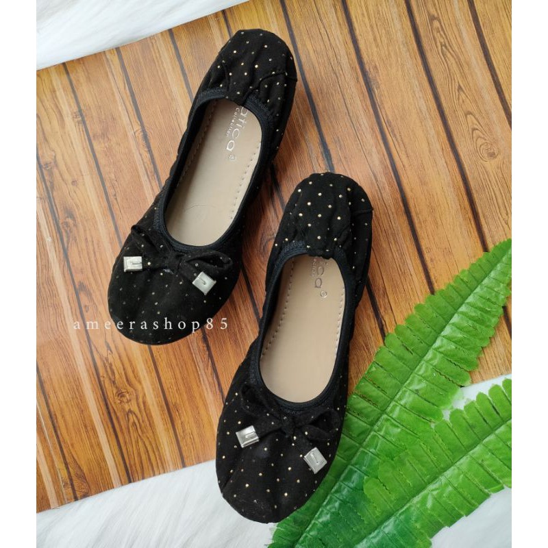 Sepatu flatshoes gratica Ameera Roll DR34bt