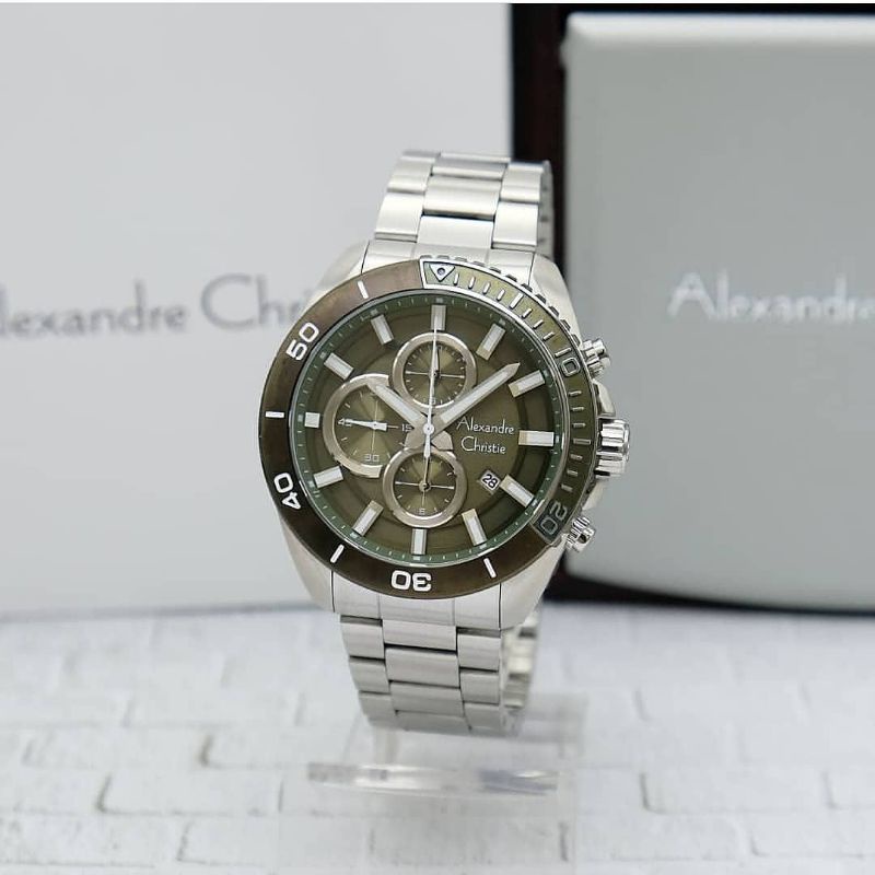 Jam Tangan Pria Alexandre Christie 6543MC Original