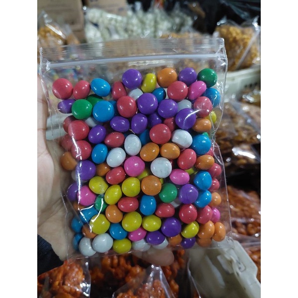 

SNACK PERMEN COKLAT WARNA WARNI