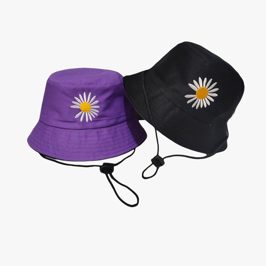 Topi Anak Perempuan Laki Laki Cowok Cewek 2 3 4 5 6 7 8 Tahun Bucket Hat Anak 1 FFD OOTD Fashion Anak Cowo Cewe Kecil Umur Balita Kado Kids Aksesoris Kepala Anak Lucu 1-UNGU HITAM TALI