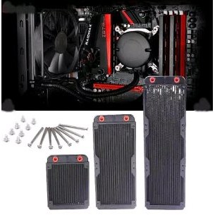Promo Radiator Water Cooling Block WaterCooling Heatsink Peltier Diskon