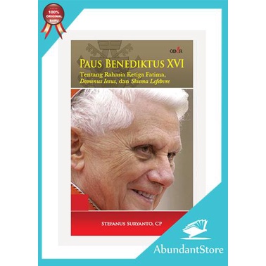 Buku Paus Benediktus XVI - Stefanus Suryanto CP