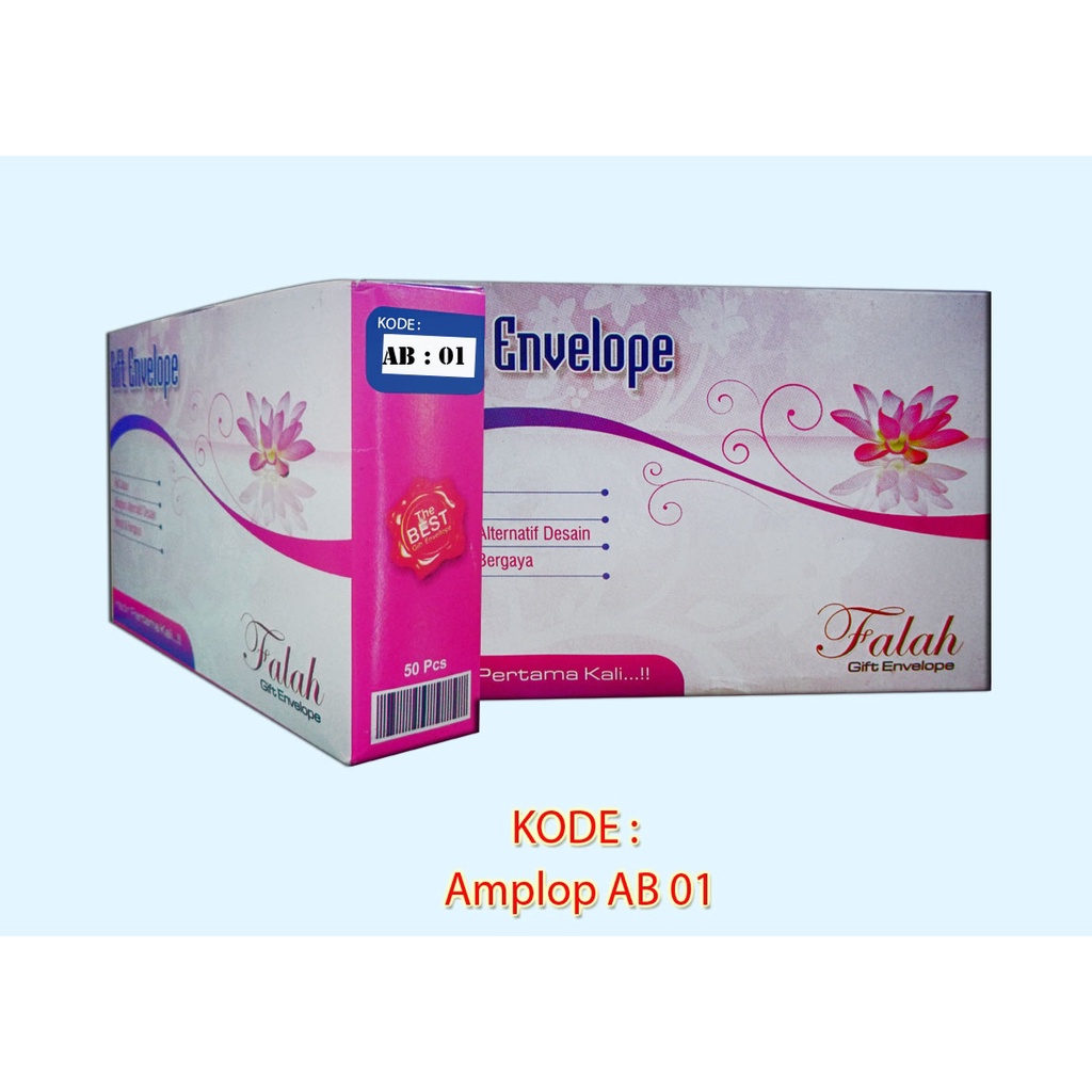 

Amplop Motif AB 01 Murah isi 50 Lembar