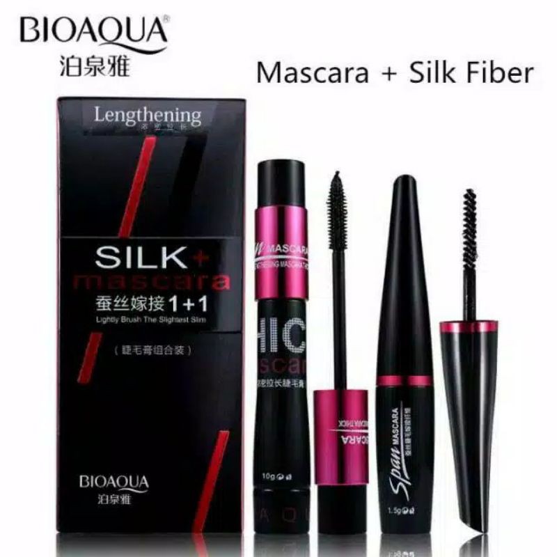 Bioaqua Silk  + Maskara 2in1[ORIGINAL]