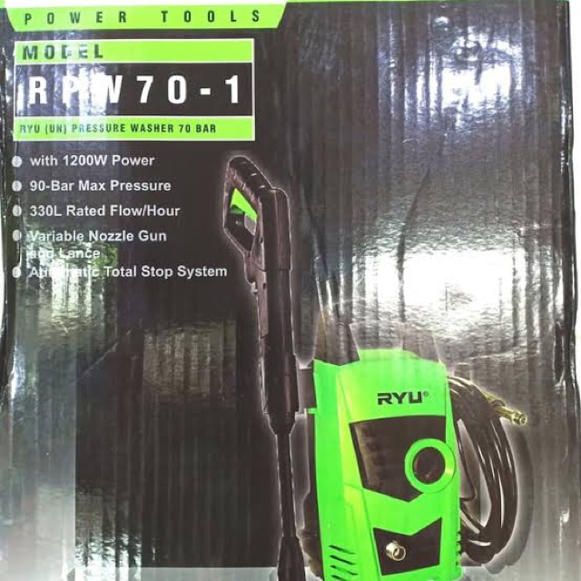 RYU-Pressure Washer 70bar RPW70-1