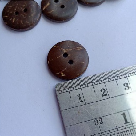 kancing kayu, kancing bathok, kancing kecil, kancing baju