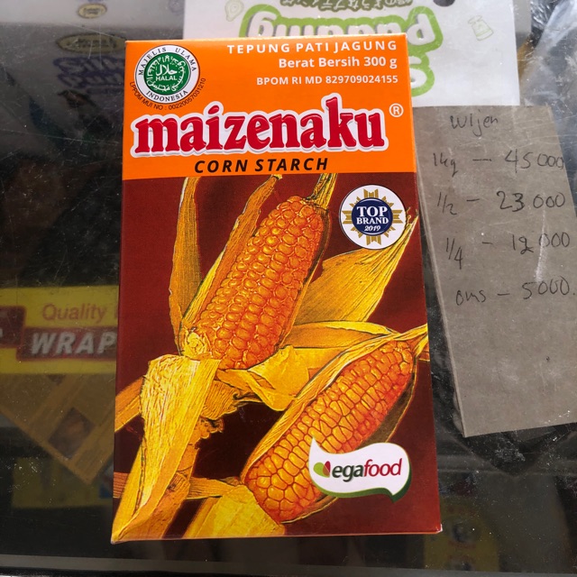 

Maizenaku maizena tepung pati jagung 300g