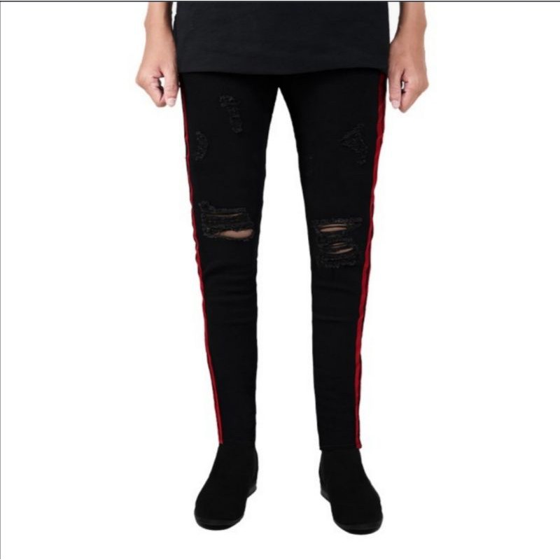 RUCAS Red Stripes Denim