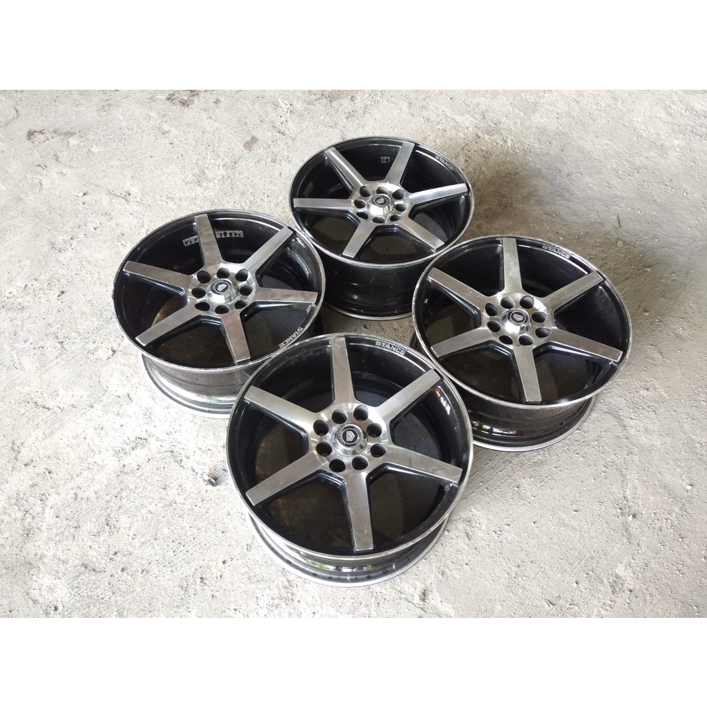 velg pelek mobil racing seken ring 16 lubang 4/100/114