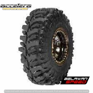 BAN MOBIL SEMI KASAR PACUL MERK ACCELERA BADAK X-TREME 35 10,5 R15 BUKAN KOMODO MT RING 15