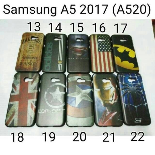 Hardcase Karakter For Samsung A5 2017/ Backhard Case Samsung A520