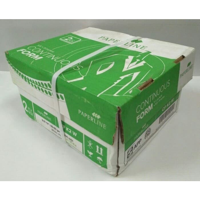 

Continous form 2ply paperline