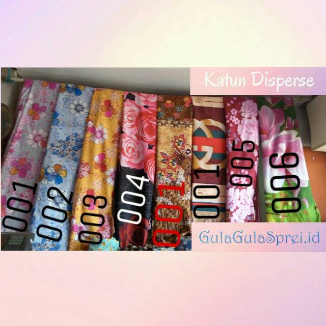 Kain / Bahan Meteran Murah. Motif Bunga, Batik, Gucci