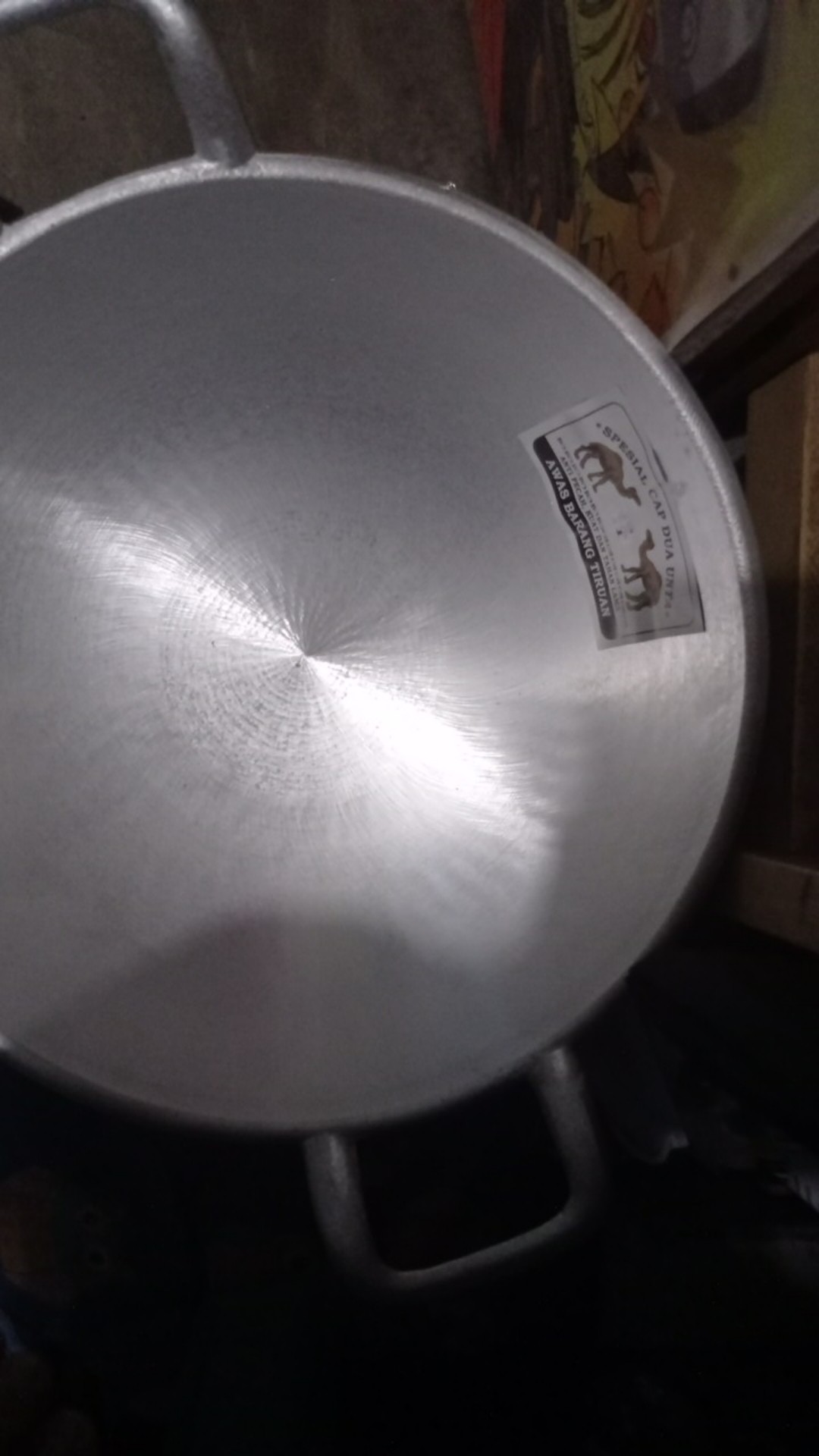 Wajan Cekung No.12 (anti Lengket)