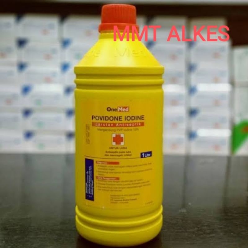 POVIDON IODINE 1 LITER ECODINE BETADINE ANTISEPTIK LUKA