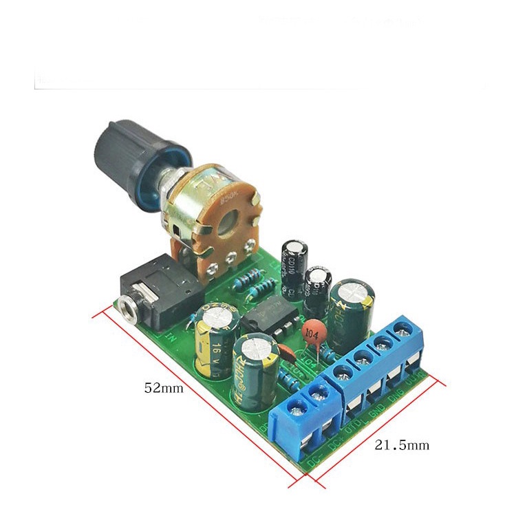 Amplifier Board 2.0 Dual Ch Stereo 2*1.5W Mini Radio (8115)