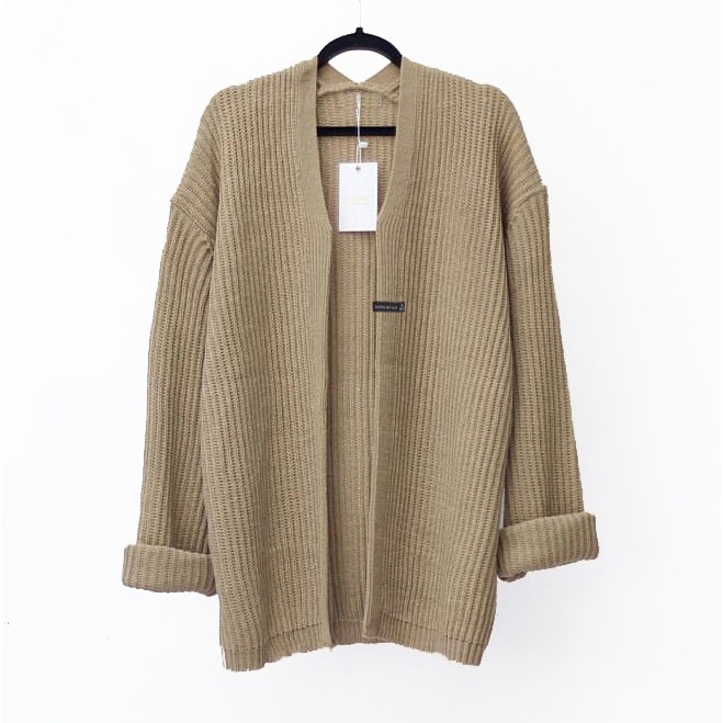 OVERSIZE CARDIGAN - OUTER BSK - KARDIGAN RAJUT BSK-1