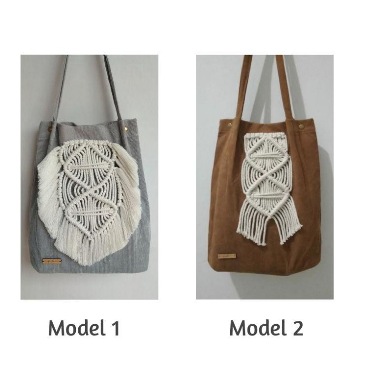 Harga Bersahabat.. Lalita Macrame Tote Bag | Tas Macrame