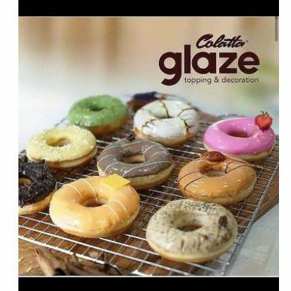 

COLATTA GLAZE Donat Topping Repack 250gr BEST PRICE & QUALITY