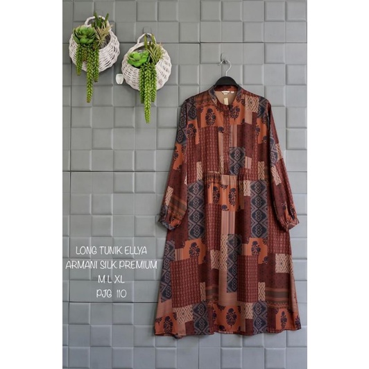 Long tunik Kamari , Kamari terbaru, Long tunik Elly, Original Kamari, Long tunik Armani Silk