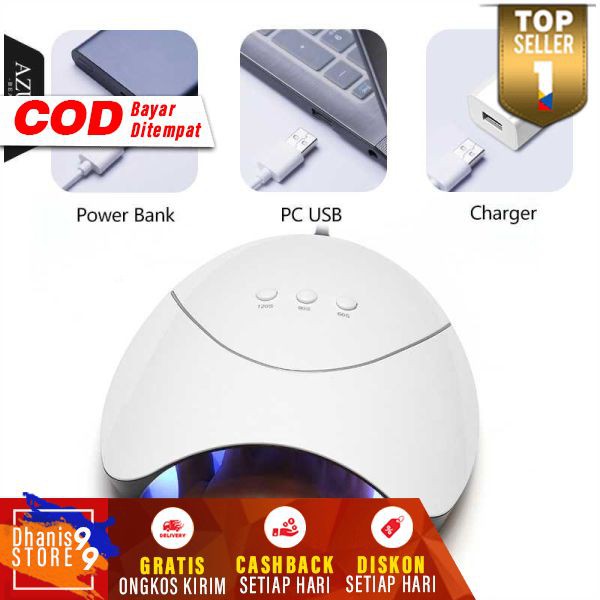 Pengering Kutek Kuku Smart Portable UV LED Nail Dryer 36W Pengering Cat Kuku Cepat Murah