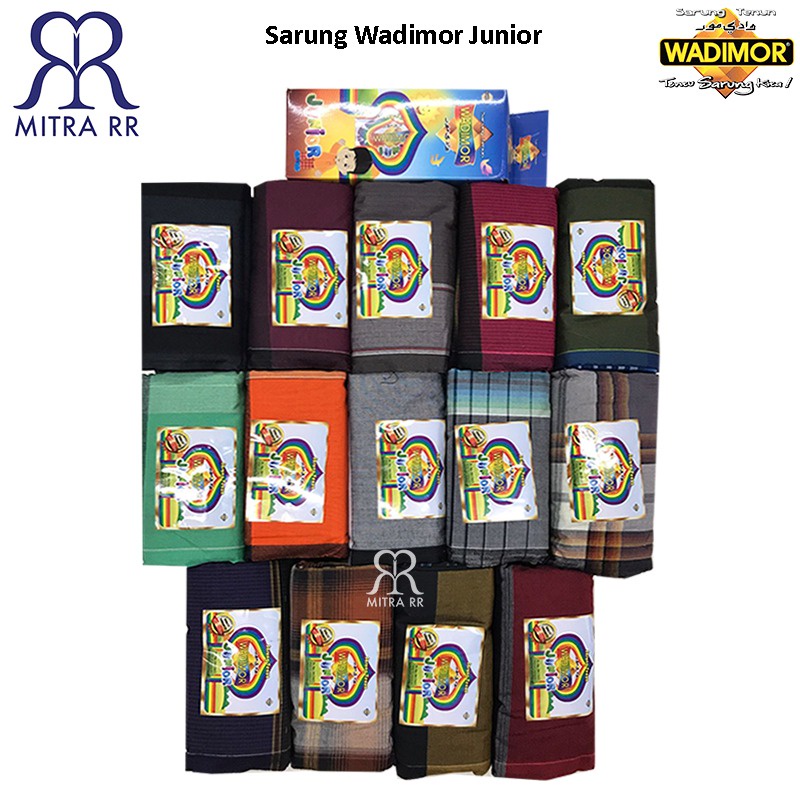 Sarung Tenun WADIMOR JUNIOR Satuan / Grosir Sarung Anak