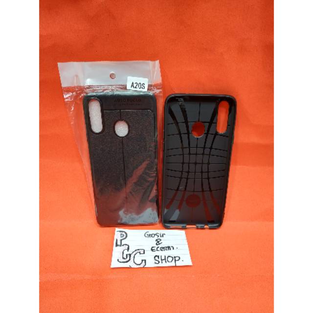 AutoFocus Samsung A20s / Leather Case Samsung A20s / casing Samsung A20S