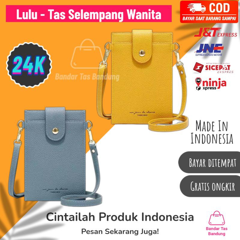 Lulu - Tas Selempang Wanita Pria  Tas Selempang Lucu  Tas Selempang Murah
