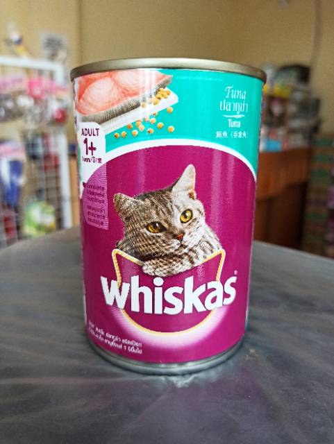 Whiskas wet food kaleng