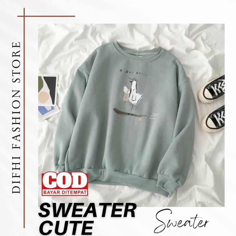 Sweater Oversize Wanita/Sweater Oversize/Sweater Korea Wanita/Sweater Wanita Korea/Sweater Lucu