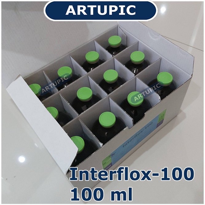 Interflox-100 100 ml Obat Pencernaan Flu Pernafasan Hewan Sapi Kelinci Kambing Babi Ayam Domba