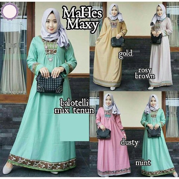 D 4 TUNIK LONGDRESS BUSANA WANITA BUSANA MUSLIM WANITA BAJU MUSLIM WANITA PAKAIAN WANITA BUSANA