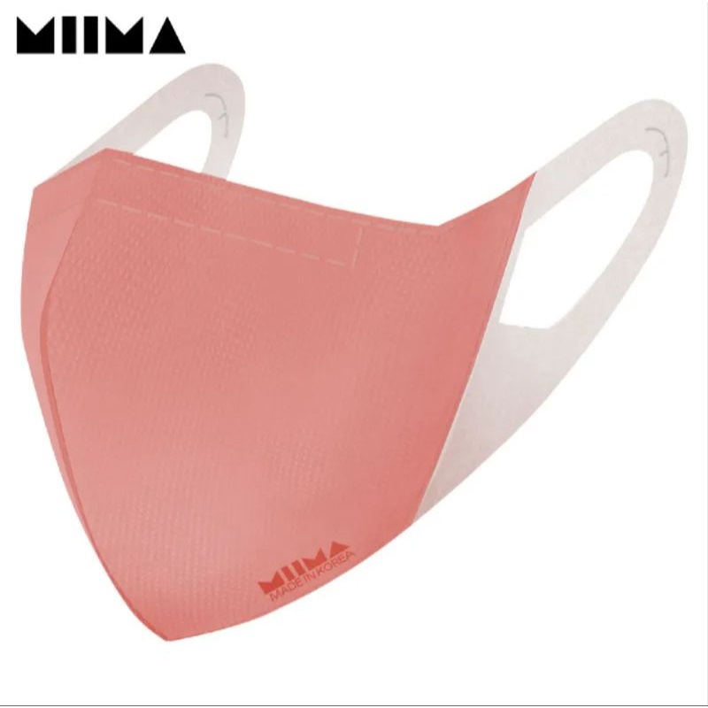 MIIMA MASK Masker Korea KF94 Pink Coral Beige