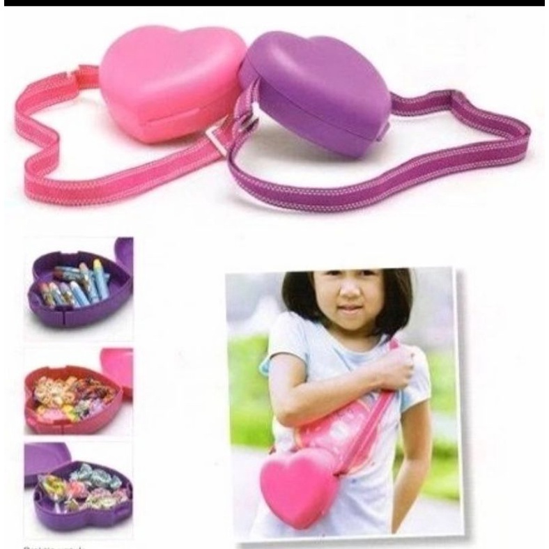tupperware love keeper - tas anak - tas love