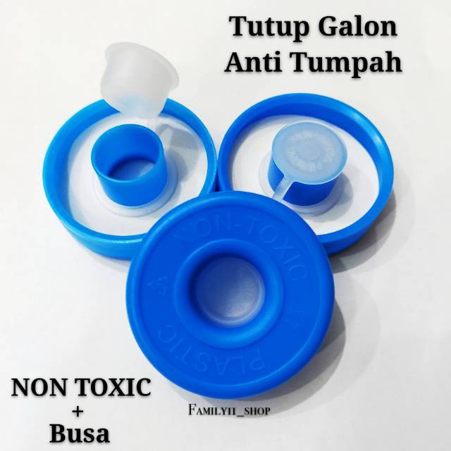 TUTUP GALON DISPENSER ANTI TUMPAH TUTUP GALON FOOD GRADE TUTUP GALON