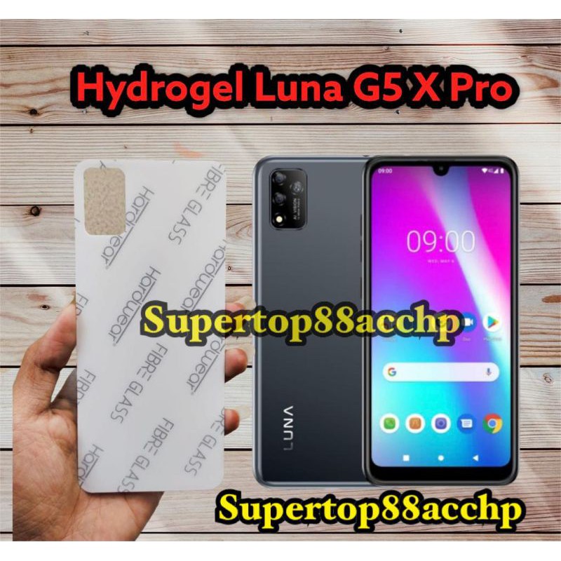 Luna X Pro, G5 X Pro Anti Gores Hydrogel Full Screen Protector Anti Break