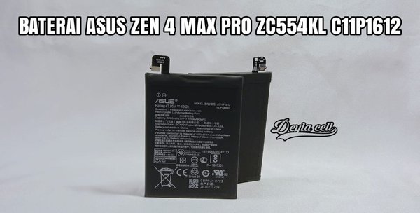Baterai Batre Asus Zenfone 4 Max Pro 55 ZC554KL Original