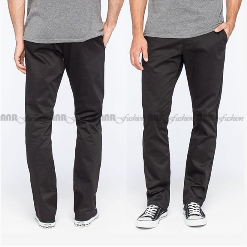 CELANA CHINO panjang pria slimfit KERJAHARIAN Santai Casual Formal