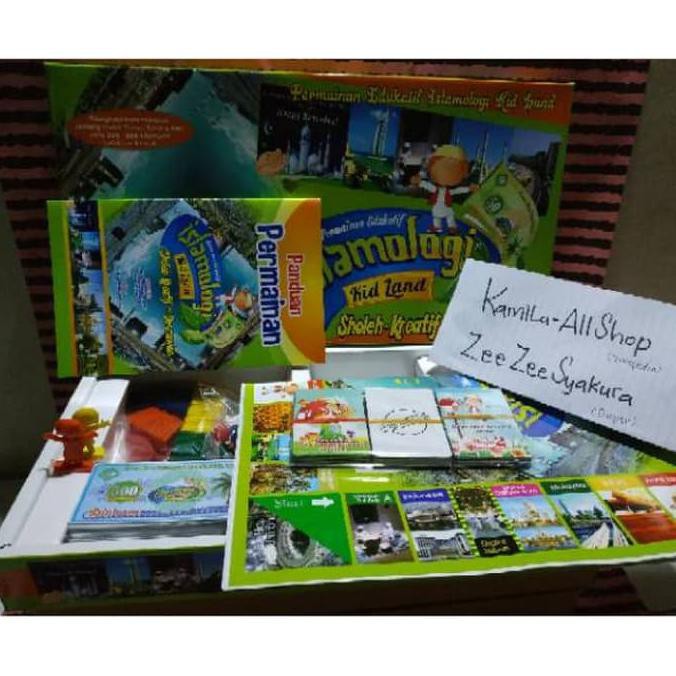 MAINAN Mainan edukatif monopoli islami kid land islamologi kidland Murah MURAH