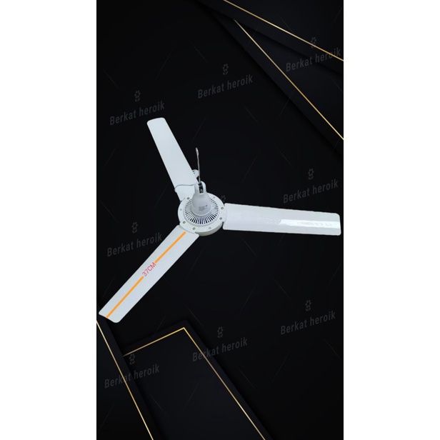 KZK Kipas Gantung 38w 3 Baling2 Body Jumbo /Mini Fan / Heli Fan / Kipas Angin