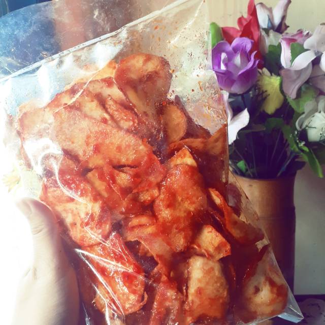 

Keripik ubi pedas